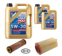 FEBI BILSTEIN Controllo Set 7L Liqui Moly 5W30 Longlife3 Per Mercedes-Benz