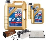 FEBI BILSTEIN Controllo Set 7L Liqui Moly 5W30 Longlife3 Per Mercedes-Benz