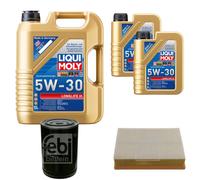 Febi BILSTEIN Controllo Set 7L Liqui Moly 5W30 Longlife3 per VW Caddy