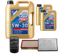 FEBI BILSTEIN Controllo Set 7L Liqui Moly 5W30 Longlife3 Per VW Passat