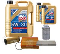 FEBI BILSTEIN Controllo Set 7L Liqui Moly 5W30 Longlife3 Per VW Passat