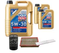 FEBI BILSTEIN Controllo set 7L Liqui Moly 5W30 Longlife3 per VW Sharan 7M 8