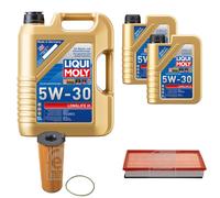 FEBI BILSTEIN Controllo set 7L Liqui Moly 5W30 Longlife3 per VW Touareg 7P 5