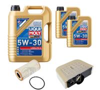 FEBI BILSTEIN Controllo Set 7L Liqui Moly 5W30 Longlife3 Per VW Touareg CR7