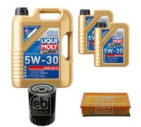 FEBI BILSTEIN Controllo Set 7L Liqui Moly 5W30 Longlife3 Per VW Transporter
