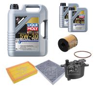 FEBI BILSTEIN Controllo Set 7L LIQUI MOLY SPECIAL TEC F 5W-30 Per Land Rover