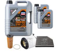 Febi BILSTEIN Controllo Set 7L Liqui Moly Top Tec 4200 5W-30 per ' Aria Audi Q5
