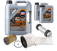 FEBI BILSTEIN Controllo Set 7L Liqui Moly Top Tec 4200 5W-30 Per Audi A4