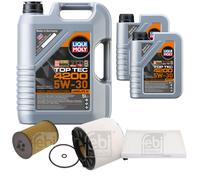 FEBI BILSTEIN Controllo Set 7L Liqui Moly Top Tec 4200 5W-30 Per Audi A4