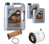 FEBI BILSTEIN Controllo set 7L Liqui Moly Top Tec 4200 5W-30 per Audi A4