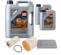 FEBI BILSTEIN Controllo Set 7L Liqui Moly Top Tec 4200 5W-30 Per Audi A6