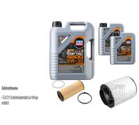 FEBI BILSTEIN Controllo set 7L Liqui Moly Top Tec 4200 5W-30 per Audi A8