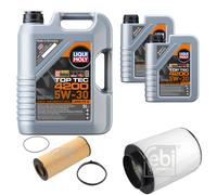 FEBI BILSTEIN Controllo set 7L Liqui Moly Top Tec 4200 5W-30 per Audi A8