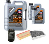 Febi BILSTEIN Controllo Set 7L Liqui Moly Top Tec 4200 5W-30 per Audi Q3