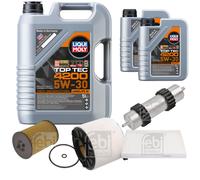 Febi BILSTEIN Controllo Set 7L Liqui Moly Top Tec 4200 5W-30 per Audi Q5 Fy