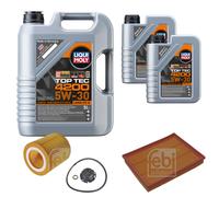 FEBI BILSTEIN Controllo set 7L Liqui Moly Top Tec 4200 5W-30 per BMW 3