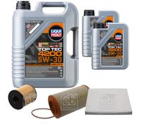 FEBI BILSTEIN Controllo set 7L Liqui Moly Top Tec 4200 5W-30 per Fiat Ducato