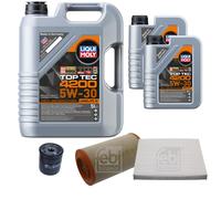 FEBI BILSTEIN Controllo Set 7L Liqui Moly Top Tec 4200 5W-30 Per Peugeot
