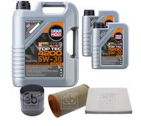 FEBI BILSTEIN Controllo Set 7L Liqui Moly Top Tec 4200 5W-30 Per Peugeot