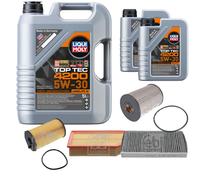 FEBI BILSTEIN Controllo set 7L Liqui Moly Top Tec 4200 5W-30 per Peugeot 407