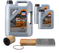 FEBI BILSTEIN Controllo Set 7L Liqui Moly Top Tec 4200 5W-30 Per Peugeot 407