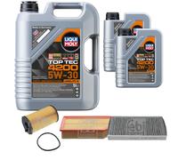 FEBI BILSTEIN Controllo set 7L Liqui Moly Top Tec 4200 5W-30 per Peugeot 407