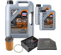 FEBI BILSTEIN Controllo set 7L Liqui Moly Top Tec 4200 5W-30 per Porsche