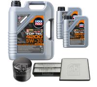 FEBI BILSTEIN Controllo set 7L Liqui Moly Top Tec 4200 5W-30 per Toyota