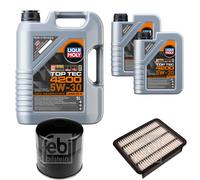 FEBI BILSTEIN Controllo set 7L Liqui Moly Top Tec 4200 5W-30 per Toyota Land
