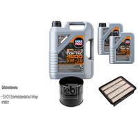 FEBI BILSTEIN Controllo set 7L Liqui Moly Top Tec 4200 5W-30 per Toyota Land