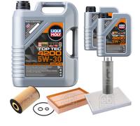 FEBI BILSTEIN Controllo set 7L Liqui Moly Top Tec 4200 5W-30 per VW
