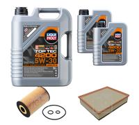 FEBI BILSTEIN Controllo set 7L Liqui Moly Top Tec 4200 5W-30 per VW Amarok