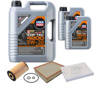 FEBI BILSTEIN Controllo set 7L Liqui Moly Top Tec 4200 5W-30 per VW Amarok