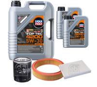 FEBI BILSTEIN Controllo Set 7L Liqui Moly Top Tec 4200 5W-30 Per VW Amarok