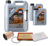 FEBI BILSTEIN Controllo Set 7L Liqui Moly Top Tec 4200 5W-30 Per VW Multivan