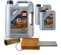 FEBI BILSTEIN Controllo Set 7L Liqui Moly Top Tec 4200 5W-30 Per VW Passat