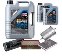 FEBI BILSTEIN Controllo set 7L Liqui Moly Top Tec 4600 5W-30 per Audi A6