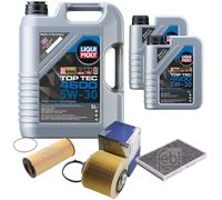 FEBI BILSTEIN Controllo Set 7L Liqui Moly Top Tec 4600 5W-30 Per Audi A6