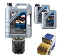 FEBI BILSTEIN Controllo Set 7L Liqui Moly Top Tec 4600 5W-30 Per Audi A6