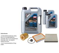FEBI BILSTEIN Controllo set 7L Liqui Moly Top Tec 4600 5W-30 per BMW 3