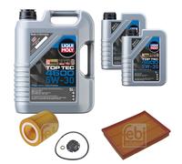 FEBI BILSTEIN Controllo set 7L Liqui Moly Top Tec 4600 5W-30 per BMW 3