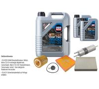 FEBI BILSTEIN Controllo set 7L Liqui Moly Top Tec 4600 5W-30 per BMW 3