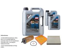 FEBI BILSTEIN Controllo set 7L Liqui Moly Top Tec 4600 5W-30 per BMW 3