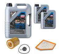 FEBI BILSTEIN Controllo Set 7L Liqui Moly Top Tec 4600 5W-30 Per BMW 3 Gran