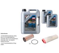 FEBI BILSTEIN Controllo set 7L Liqui Moly Top Tec 4600 5W-30 per BMW X3 E83