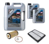 FEBI BILSTEIN Controllo set 7L Liqui Moly Top Tec 4600 5W-30 per Hyundai