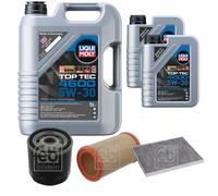 FEBI BILSTEIN Controllo set 7L Liqui Moly Top Tec 4600 5W-30 per Lancia