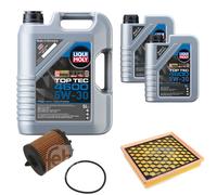 FEBI BILSTEIN Controllo set 7L Liqui Moly Top Tec 4600 5W-30 per Opel