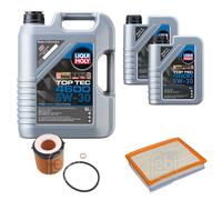 Febi BILSTEIN Controllo Set 7L Liqui Moly Top Tec 4600 5W-30 per Per BMW