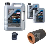 FEBI BILSTEIN Controllo set 7L Liqui Moly Top Tec 4600 5W-30 per Peugeot